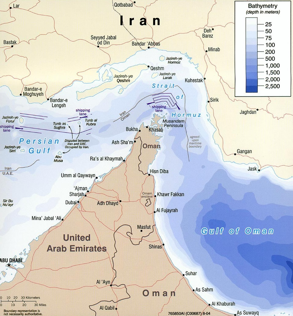 La Situazione Geopolitica nello Stretto di Hormuz