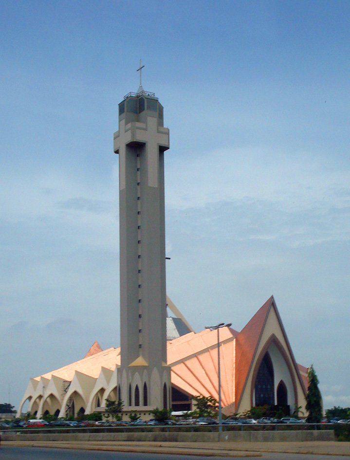 Cattedrale di Abuja, Nigeria - Image courtesy of Wikipedia, This file is licensed under the Creative Commons Attribution 2.0 Generic license