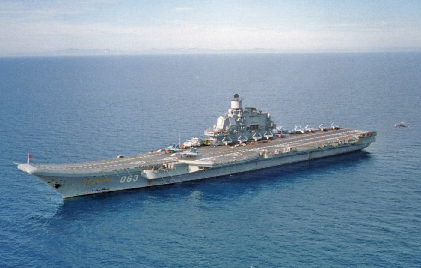 Il gruppo navale russo della Kuznestov in Mediterraneo, sosta al largo del Marocco per rifornimento carburante