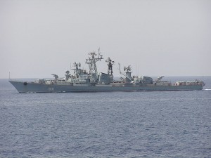 Il cacciatorpediniere classe Kashin "Smetlivyy 810"