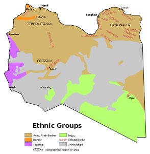 Composizione Etnica della Libia