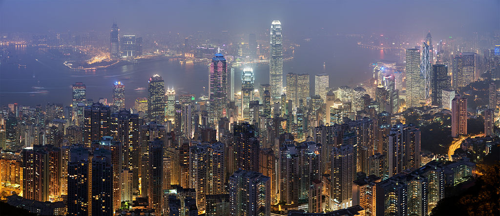 Hong Kong Skyline - Image licensed under the Creative Commons Attribution 3.0 Unported license.