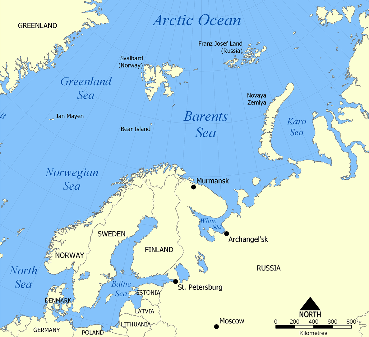 Barents Sea - Source Wikipedia