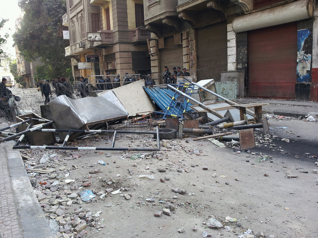 Barricate al Cairo