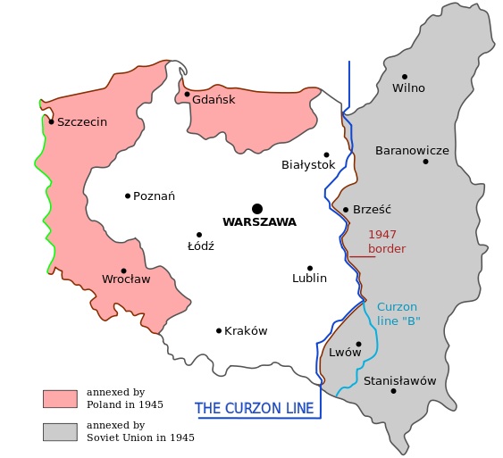 La linea Curzon e la Crisi in Ucraina.