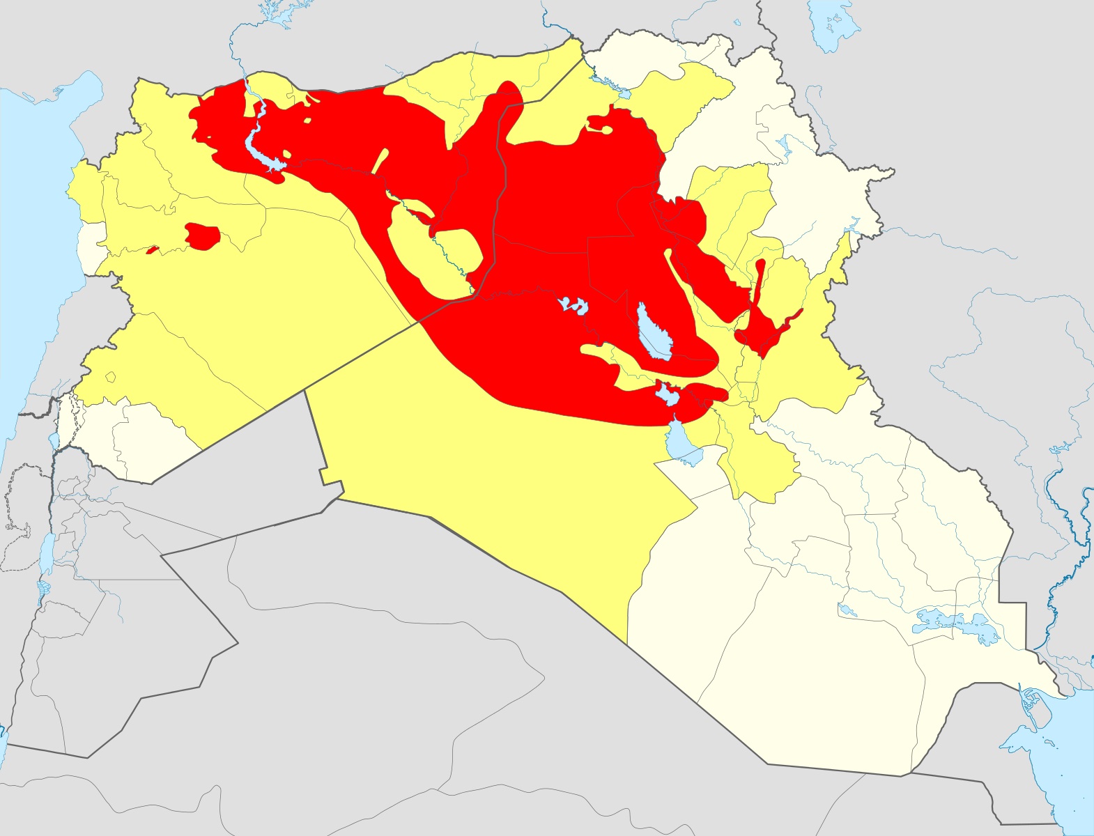 Irak l’ISIS avanza verso la Giordania