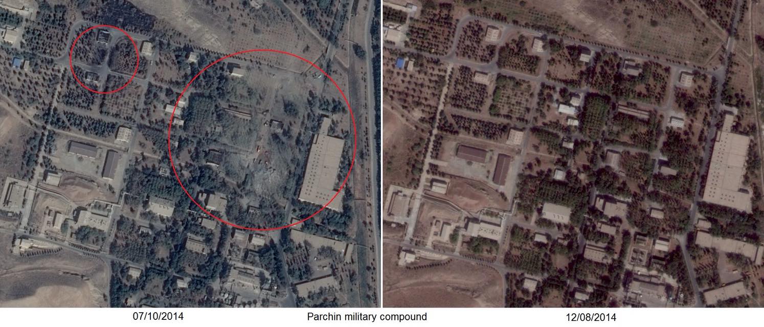 Iran esplosione nel sito di ricerca militare di Parchin