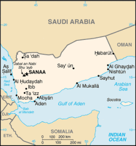Yemen mappa grande