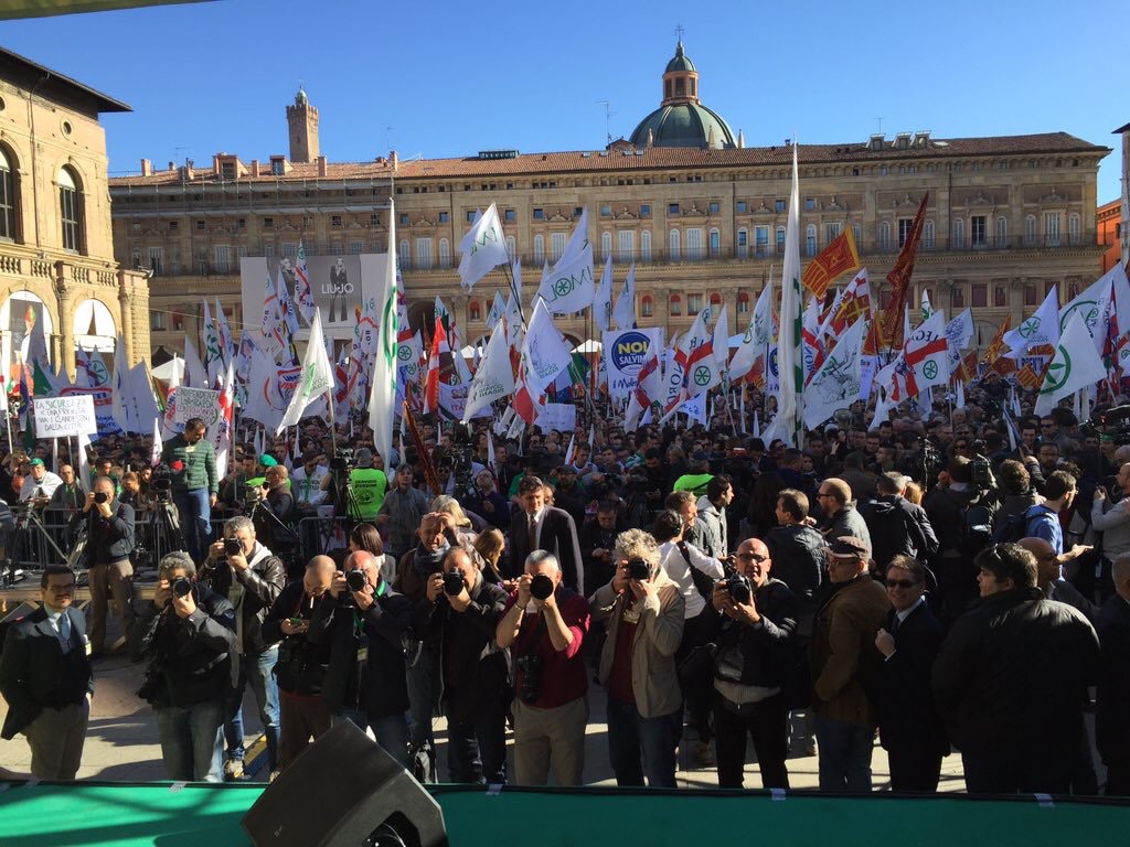Le manifestazioni dell’8 novembre a Bologna