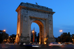Triumphal Arch, Bucharest, Romania