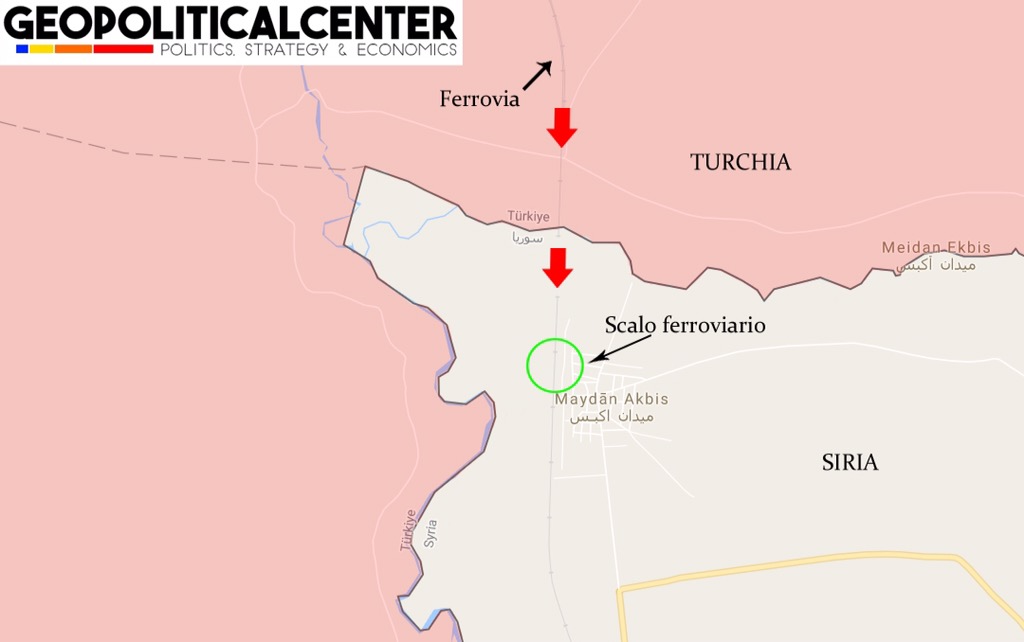 Si estende l’invasione turca della Siria. Utilizzate le ferrovie siriane